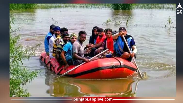 Punjab Flood: 4 dead due to flood in 8 districts of Punjab, holidays in many schools, trains also canceled Punjab Flood: ਪੰਜਾਬ ਦੇ 8 ਜ਼ਿਲਿਆਂ 'ਚ ਹੜ੍ਹ ਦੇ ਕਹਿਰ ਕਾਰਨ 4 ਦੀ ਮੌਤ, ਕਈ ਸਕੂਲਾਂ 'ਚ ਛੁੱਟੀਆਂ, ਟਰੇਨਾਂ ਵੀ ਰੱਦ