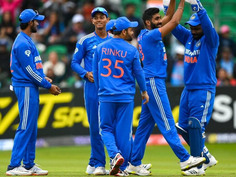 India VS ireland 1st T20I  India beats ireland by 2 runs in DLS method INDvsIRE 1ST T20: ஆடாம ஜெயிச்சோமடா..! அயர்லாந்தை வீழ்த்திய இந்தியா.. 2 ரன்கள் வித்தியாசத்தில் வெற்றி