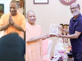 Rajinikanth meets Uttar Pradesh CM Yogi Adityanath at his residence in Lucknow Watch Video: யோகி ஆதித்யநாத் காலில் விழுந்து ஆசிர்வாதம் வாங்கிய ரஜினிகாந்த்.. நாளைக்கு என்ன திட்டம்?
