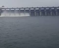 Wardha News : वर्ध्यात पावसाची पुन्हा दमदार हजेरी,  निम्न वर्धा धरणाचे सात दरवाजे उघडले