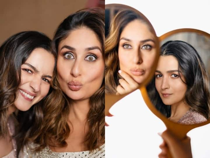 Kareena Kapoor Khan With Sister In Law Alia Bhatt:  हाल ही में करीना कपूर और आलिया भट्ट दोनों एक साथ एक फ्रेम में नजर आई हैं. ननद-भाभी का नया फोटोशूट सामने आया है..