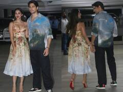 स्टाइलिश फ्रॉक पहन पति सिद्धार्थ मल्होत्रा संग स्पॉट हुईं Kiara Advani, हाथों में हाथ डाले एक दूसरे पर प्यार लुटाता नजर आया कपल