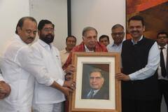 ज्येष्ठ उद्योगपती रतन टाटा यांना पहिला उद्योगरत्न पुरस्कार प्रदान, टाटांच्या निवासस्थानी पार पडला छोटेखानी सोहळा