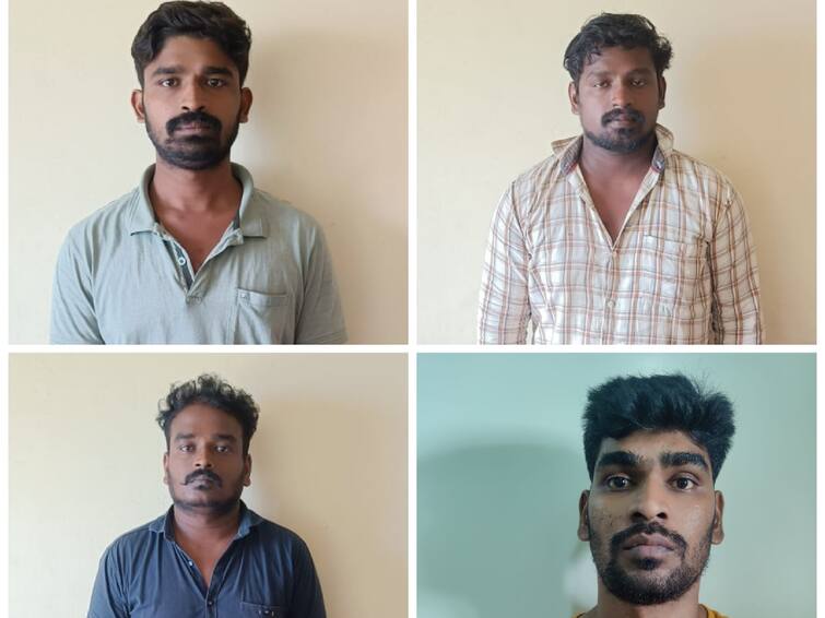 Gang arrested for stealing 500 grams of jewelery by pretending to be police officers in coimbatore Crime: போலீஸ் அதிகாரிகள் போல நடித்து நகை பறித்த கும்பல் கைது ; கோவையில் நடந்த அதிர்ச்சி சம்பவம்