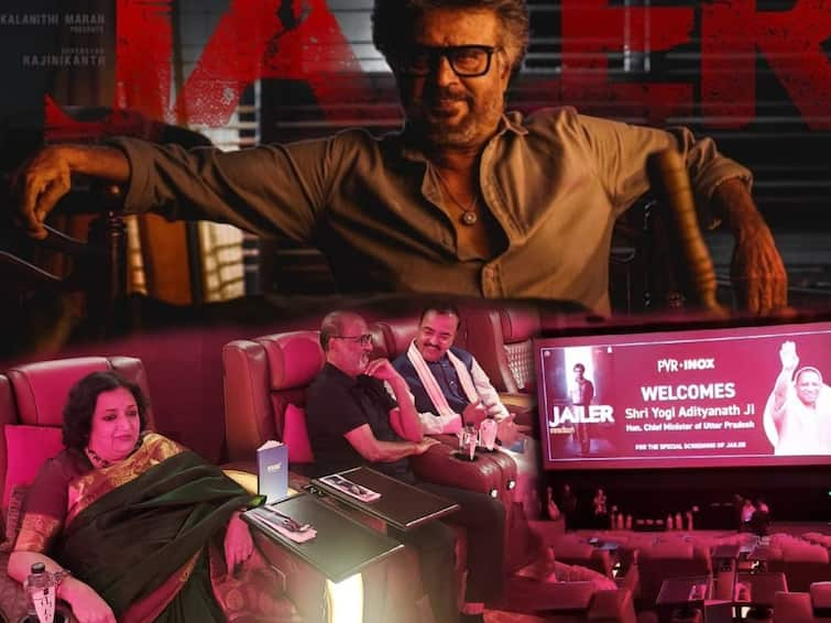 Rajinikanth to watch Jailer film with Uttar Pradesh Deputy Chief Minister Keshav Prasad Maurya in Lucknow Jailer: உத்தரபிரதேச முதலமைச்சருடன் ஜெயிலர் பார்க்க காத்திருந்த ரஜினி...கடைசியில் நடந்த டிவிஸ்ட்!