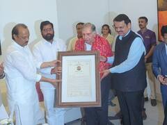 Industrialist Ratan Tata Conferred With 'Udyog Ratna' Award By Maha CM Shinde, Dy CMs