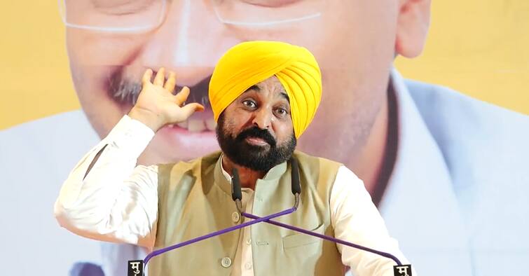 bhagwant mann slams bjp in chattisgarh Bhagwant Mann: ਛੱਤੀਸਗੜ੍ਹ 'ਚ ਮਾਨ ਨੇ ਰਗੜੀ ਭਾਜਪਾ ! ਕਿਹਾ- ਇਨ੍ਹਾਂ ਨੇ ਸਾਰਾ ਦੇਸ਼ ਵੇਚ ਦਿੱਤਾ