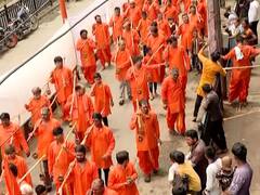 Mumbai Kavad Yatra : श्रावणानिमित्त शिवसेनेची भव्य कावड यात्रा, कुर्ल्यात हजारो भाविकांची हजेरी