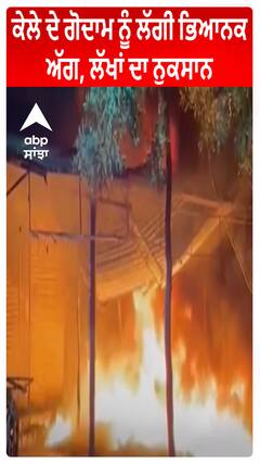 ਕੇਲੇ ਦੇ ਗੋਦਾਮ ਨੂੰ ਲੱਗੀ ਭਿਆਨਕ ਅੱਗ, ਲੱਖਾਂ ਦਾ ਨੁਕਸਾਨ