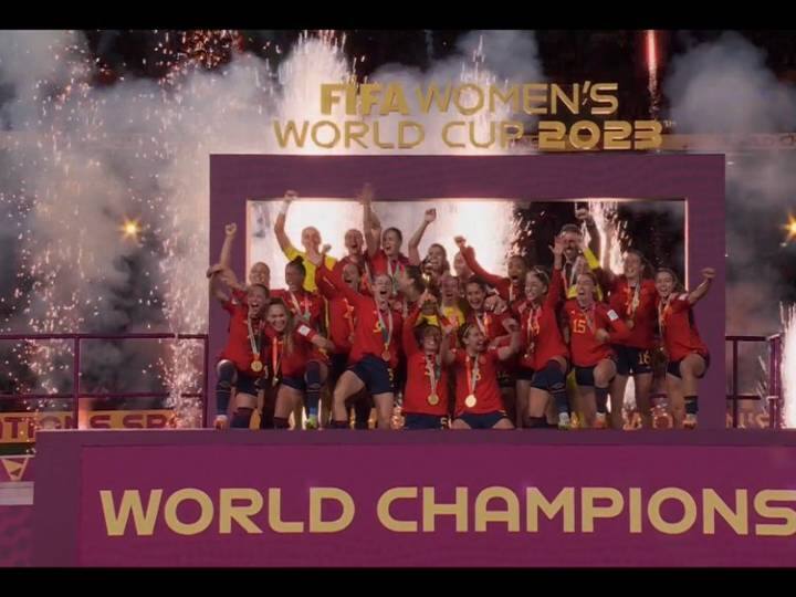 SPAIN WIN THE Fifa WOMEN'S WORLD CUP FOR THE FIRST TIME EVER Beat England In Final By 1-0 England vs Spain Final: स्पेन ने पहली बार जीता फीफा विमेंस फुटबॉल वर्ल्ड कप, फाइनल में इंग्लैंड को दी 1-0 से मात