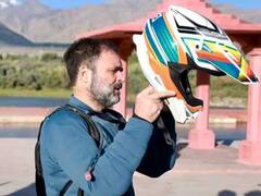 राहुल गांधी बाइक चलाकर लद्दाख पहुंचे तो मोदी सरकार के मंत्री बोले- थैंक्यू, आपने हमारी...