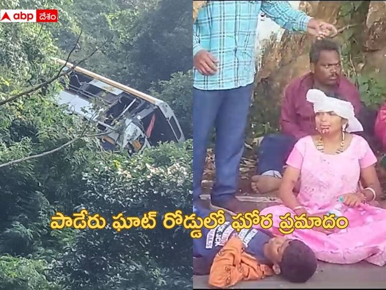 APSRTC Bus Fell into Valley In Paderu, few passengers dies in this incident RTC Bus Accident: పాడేరు ఘాట్ రోడ్డులో లోయలో పడిన ఆర్టీసీ బస్సు, ముగ్గురి మృతి - 10 మందికి తీవ్ర గాయాలు