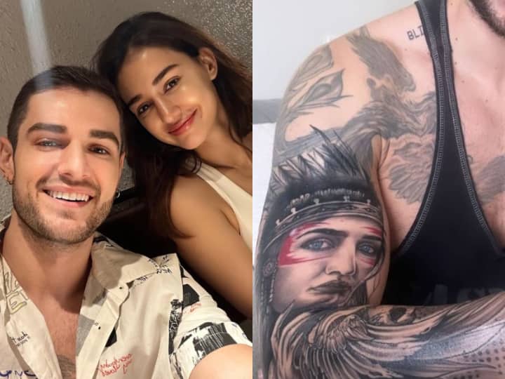 Disha Patani Rumoured Boyfriend Aleksandar gets actress face tatoo on his arm Disha Patani के रूमर्ड बॉयफ्रेंड अलेक्जेंडर का एक्ट्रेस के लिए दिखा प्यार, हाथ पर बनवाया फेस टैटू