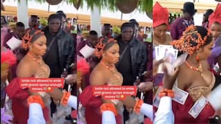 Shocking Video: ਬਾਰਾਤੀਆਂ ਨੇ ਉਦੋਂ ਤੱਕ ਕੀਤੀ ਪੈਸਿਆਂ ਦੀ ਵਰਖਾ ਜਦੋਂ ਤੱਕ ਲਾੜੀ ਹੱਸੀ ਨਹੀਂ, ਦਿਖਾਵਾ ਨਹੀਂ ਕਰਦੀ, ਇਹ ਹੈ ਅਸਲ ਕਾਰਨ