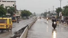 Nanded Rain Update : नांदेड जिल्ह्यात पावसाची हजेरी, शेतकऱ्यांना दिलासा; पाहा फोटो