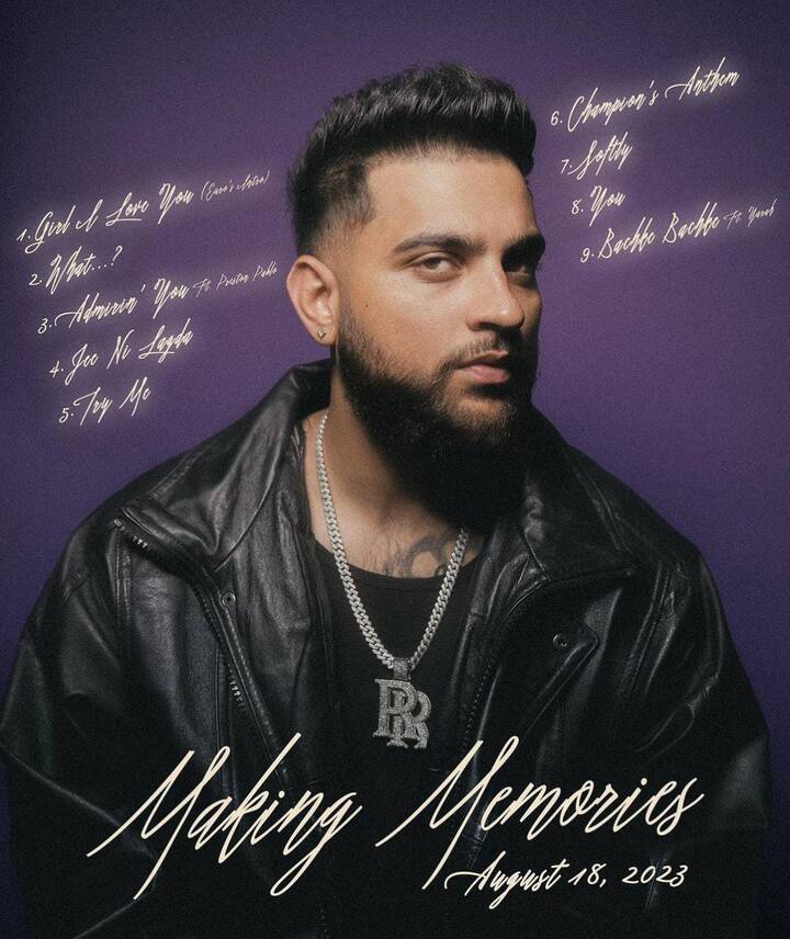 ਆਪਣੀ ਐਲਬਮ ਨੂੰ ਇੰਨਾਂ ਪਿਆਰ ਮਿਲਦਾ ਦੇਖ ਕੇ ਕਰਨ ਔਜਲਾ ਖੁਸ਼ ਨਜ਼ਰ ਆ ਰਿਹਾ ਹੈ।