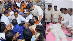 Police Shift Eleti Maheswarreddy to Hospital : నిర్మల్ మాస్టర్ ప్లాన్ రద్దు చేసే వరకూ పోరాడుతా| ABP