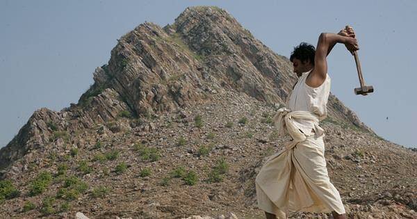 image 1Real, inspiring and moving, ‘Manjhi – The Mountain Man’ was based on the life of India’s unsung hero, Dashrath Manjhi, who single-handedly carved a 360-foot-long, 25-foot-high and 30-foot-wide road through a mountain in Bihar.