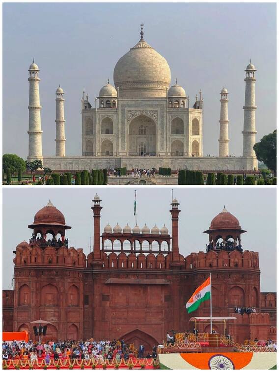 ताजमहल और लाल किले में क्या है 3 बात कॉमन