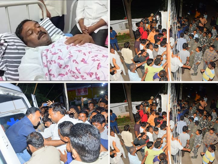 Police broke up BJP leader Eleti Maheshwar Reddy's hunger strike demanding cancellation of Nirmal Master Plan dnn ఏలేటి దీక్ష భగ్నం చేసిన పోలీసులు- తెల్లవారు జామున ఆసుపత్రికి తరలింపు