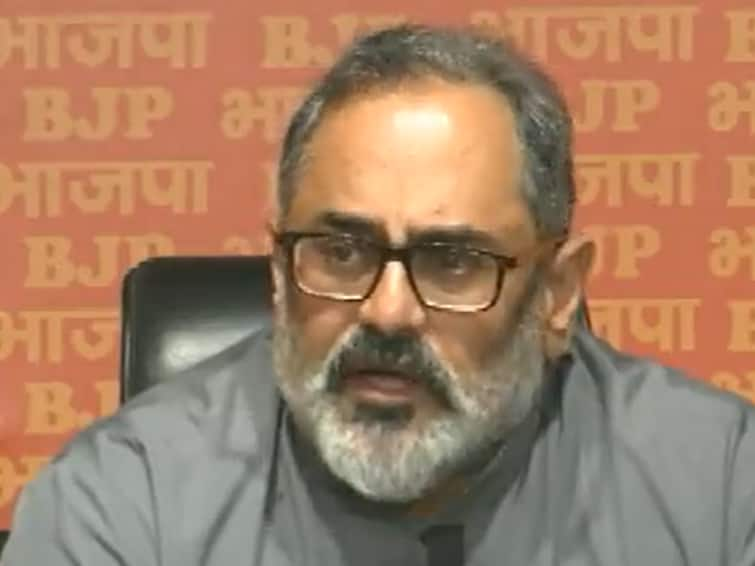 Cauvery Water Dispute Rajeev Chandrashekhar Under Arrogant UPA Pressure BJP Hits Out At Karnataka Govt 'Under Arrogant UPA Pressure': BJP Hits Out At Karnataka Govt Over Cauvery Water Dispute