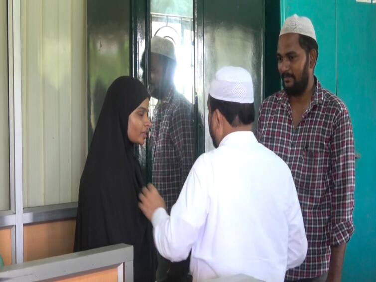 Bharat Hindi Prachar Sabha had issued a verbal order not to wear hijab this time TNN Tiruvannamalai Hijab: திருவண்ணாமலை ஹிஜாப் விவகாரம்; பள்ளி நிர்வாகம் கொடுத்த விளக்கம்