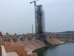 कोटा में रिवर फ्रंट पर चंबल माता की प्रतिमा बनकर तैयार, जयपुर के 100 से ज्यादा कारीगरों का दिखेगा हुनर