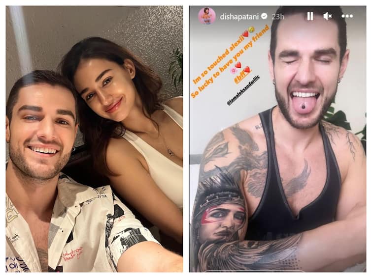 Disha Patani's Rumoured Boyfriend Aleksander Alex Ilic Gets Her Face Inked On His Arm, The Actor Reacts See Tattoo Pic Disha Patani's Rumoured Boyfriend Aleksander Alex Ilic Gets Her Face Inked On His Arm, The Actor Reacts