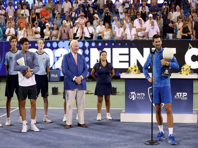 Djokovic celebra vitória contra Alcaraz: 'Um dos melhores jogos do ano' -  Tenis News