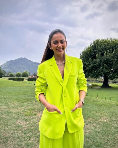 Rakul Preet Singh Dazzles In Shades Of Green Rakul Preet Singh Dazzles In Shades Of Green