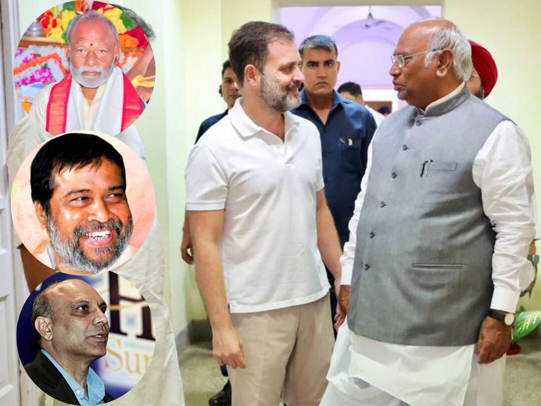 సీడబ్ల్యూసీలో అనూహ్య మార్పులు - ఖర్గే టీంలో ఆరుగురు తెలుగోళ్లు Unexpected changes in CWC Six Telugu Congress leaders in Kharge's team సీడబ్ల్యూసీలో అనూహ్య మార్పులు - ఖర్గే టీంలో ఆరుగురు తెలుగోళ్లు