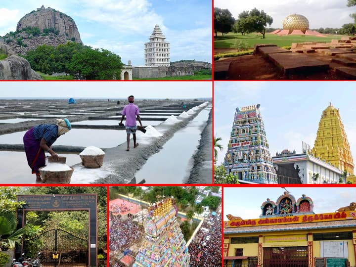 Villupuram Tourist Places in Tamil Historical Treasures of Villupuram Gingee Fort Melmalayanur TNN Villupuram: விழுப்புரம் போனால் கண்டிப்பா இந்த இடங்களை பாருங்கள்....குவிந்து கிடக்கும் வரலாற்று பொக்கிஷங்கள்