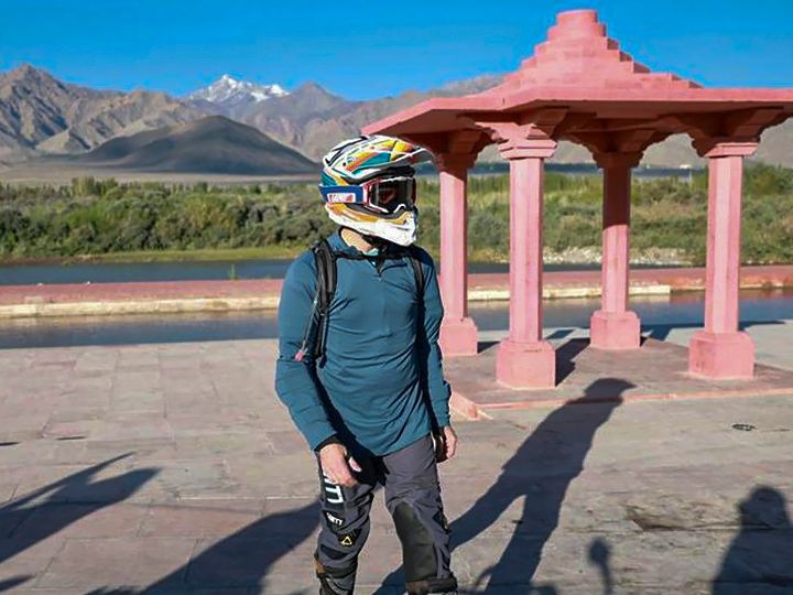Rahul Gandhi Ladakh Diaries: Adventure Bike, Bulletproof Visor And Imported Helmet