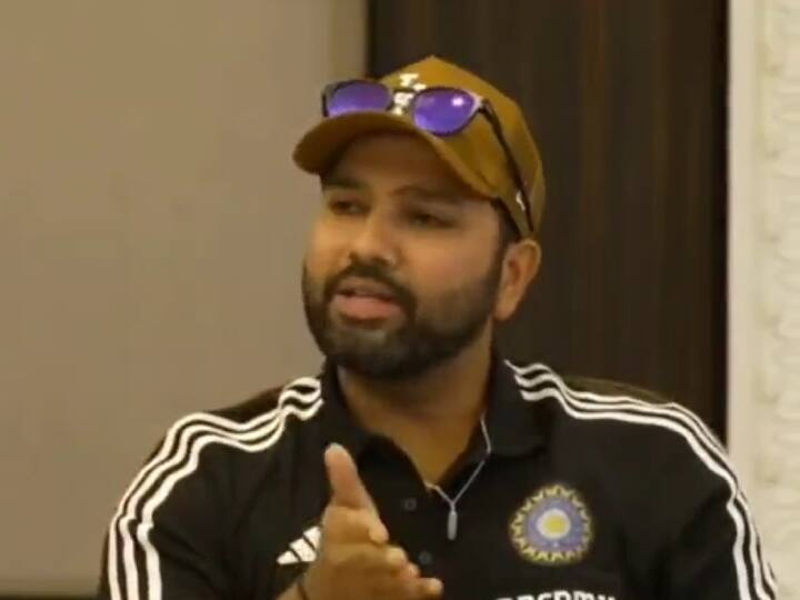 Ye Pagalpanti nahi karte Indian captain Rohit Sharma's Viral video during Asia Cup 2023 squad press conference Watch Watch: ‘ये पागलपंती नहीं करते...’, जानें क्यों रोहित शर्मा ने कहा ऐसा, खूब वायरल हो रहा वीडियो