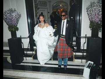 Rihanna Radiates Maternity Glamour In Pharrell William's First