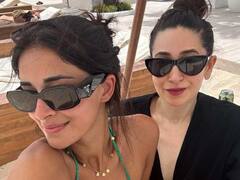 Dream Girl 2 की रिलीज से सामने आई Ananya Pandey की ग्रीन बिकिनी पहने तस्वीरें, Karisma Kapoor संग वेकेशन एंजॉय करती दिखीं एक्ट्रेस