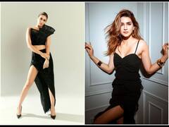 Kriti Sanon's Black Look Fashion Game | IN PICS