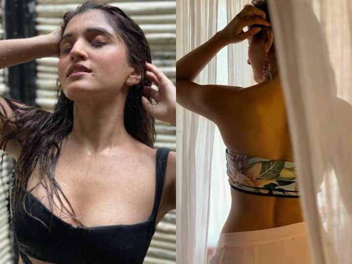 Anupama Actress Nidhi Shah Bathroom Photos In Saree With Backless Blouse Viral On Social Media 