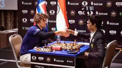 Chess World Cup 2023: বিশ্বকাপ ফাইনালে হাড্ডাহাড্ডি লড়াই, ড্র কার্লসেন-প্রজ্ঞানন্দের গেম ১