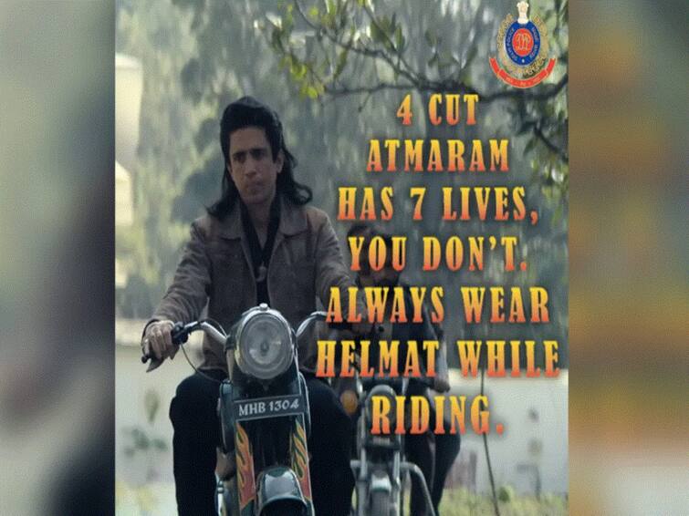 Delhi Polices Road Safety Advisory With Guns And Gulaabs Twist Is Viral Delhi Police's Road Safety Advisory With 'Guns & Gulaabs' Twist Is Viral