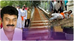 Chiranjeevi Fan Anga Pradakshina At Tirumala: అభిమానంలో వేరే స్థాయి ఇది..!