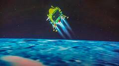 Chandrayaan 3 Landing : चांद्रयान-3 चंद्राच्या कुशीत! शेवटच्या 20 मिनिटांचा थरार कसा होता? पाहा फोटो