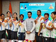 केंद्रीय मंत्री अनुराग ठाकुर ने की नेशनल 'सेंटर ऑफ एक्सीलेंस' खोलने की घोषणा, सतीश पूनियां को लेकर दिया ये बयान