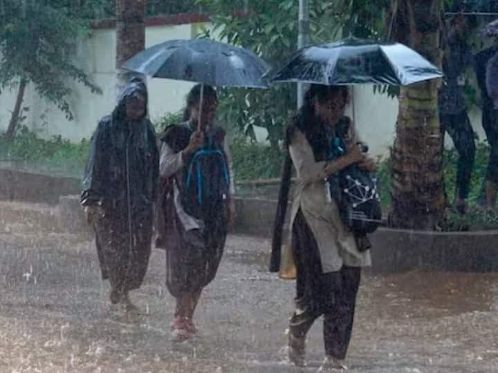 India Weather News Heavy rain warning in various parts of the country today India Weather : देशाच्या विविध भागात आज मुसळधार पावसाचा इशारा, वाचा हवामान विभागाचा अंदाज