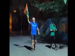 Man Walks 73 Km On Foot To Create GPS Drawing Of India Map In Bengaluru