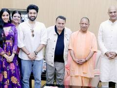 लखनऊ में CM योगी से गदर 2 के कलाकारों और निर्देशक ने की मुलाकात, सामने आई तस्वीर