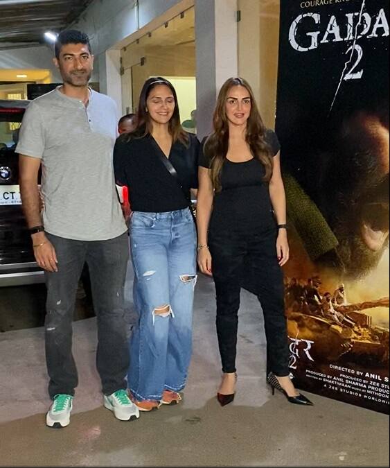 आपको  बता दें कि ईशा देओल के अलावा सनी देओल ने भी अपने इंस्टाग्राम पर एक वीडियो शेयर फैंस का शुक्रियाअदा किया है. इस दौरान वो थोड़े भावुक भी नजर आए.