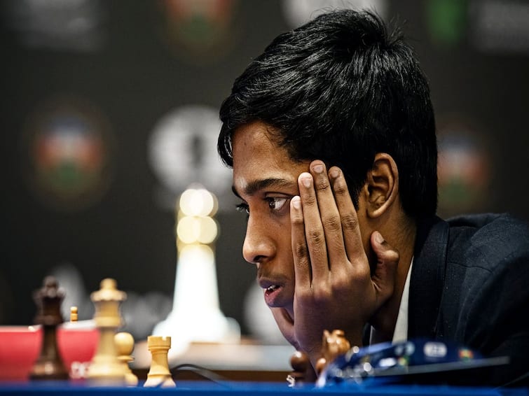 R Praggnanandhaa vs Magnus Carlsen Chess World Cup Final To Be Decided In Tiebreaker After Second Day Game Ends In Draw Praggnanandhaa vs Carlsen Chess World Cup Final: Winner To Be Decided In Tiebreaker After Second Day Game Ends In Draw