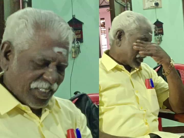ISRO Veera Muthuvel Father Gets Emotional After Chandrayaan 3 Moon Landing Successful Veera Muthuvel Father: சந்திராயன் 3க்கு பெருமை சேர்த்த விழுப்புரம் வீர முத்துவேல்.. ஆனந்த கண்ணீரில் தந்தை நெகிழ்ச்சி..!