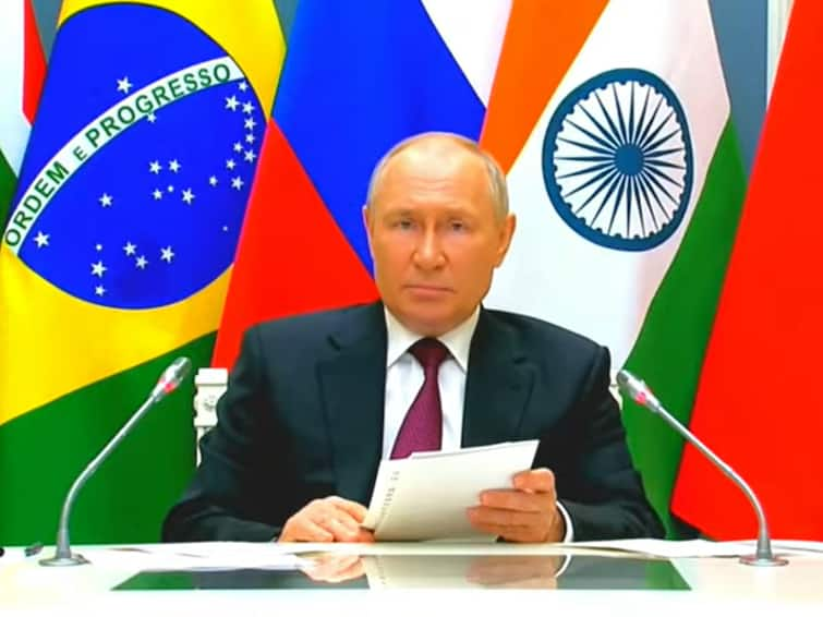 BRICS Summit 2023 Vladimir Putin Russia Actions In Ukraine To End War Unleashed By West In Donbas 'Our Actions In Ukraine To End War Unleashed By West In Donbas': Putin At BRICS Summit